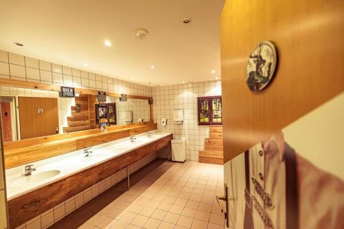 Koupelna v ubytování Brauhaus zu Murau