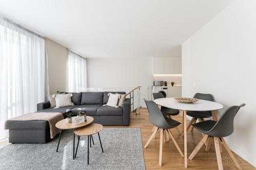 Χώρος καθιστικού στο GuestReady - Porto by the Bridge