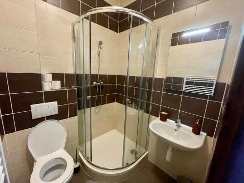 Ένα μπάνιο στο Apartmány Lavender 2