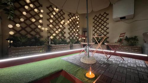 La terrazza segreta di Pupi nel centro storico
