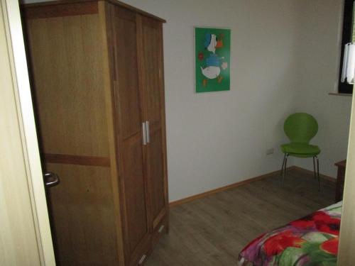Postel nebo postele na pokoji v ubytování Ferienwohnung an der Lay