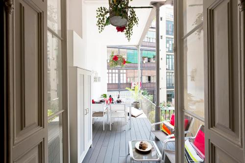 Great location with private terrace
