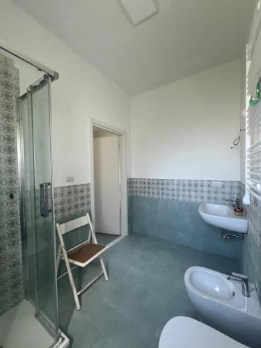 Koupelna v ubytování B&B riccidamare