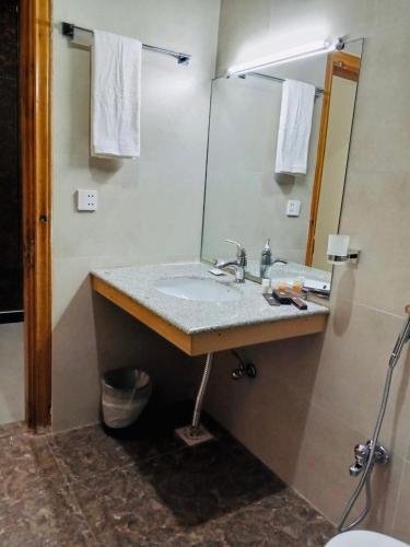 Koupelna v ubytování Legend Hotel Kalam