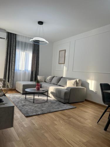 Гостиная зона в Montenegro Luxury Suites - New City Podgorica