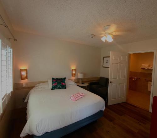 Postel nebo postele na pokoji v ubytování El Rancho Motel