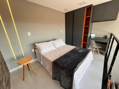 Katil atau katil-katil dalam bilik di Loft Paraiso de Beija
