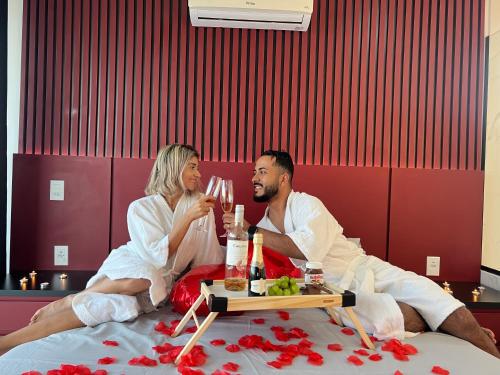 Hosté ubytování Suite Luxo com Piscina Privativa e Jacuzzi