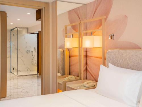 Koupelna v ubytování Mövenpick Hotel Istanbul Bosphorus
