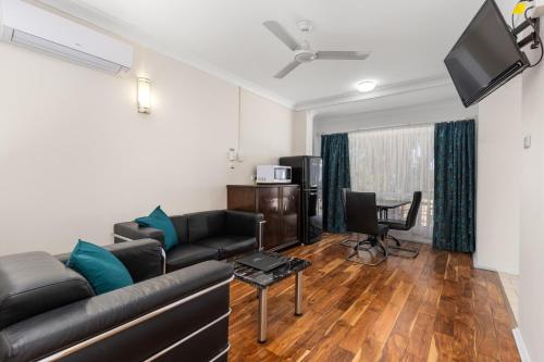 Μια τηλεόραση ή/και κέντρο ψυχαγωγίας στο Motel Miramar