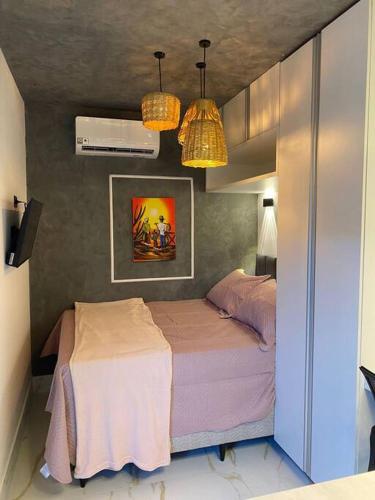 Postel nebo postele na pokoji v ubytování Casa Essence7 - loftsparaiso
