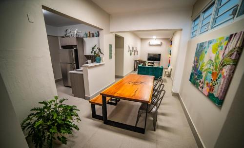 Η κουζίνα ή μικρή κουζίνα στο Melao Lodge