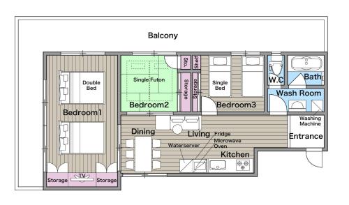 Namba Kuromon House 302