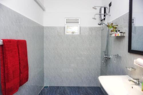 Koupelna v ubytování Sashini Homestay