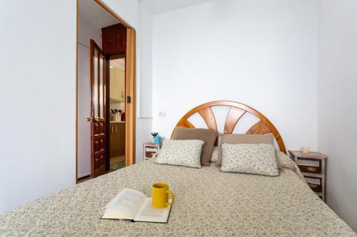 Giường trong phòng chung tại Vista Al Mar Playa San Marcos