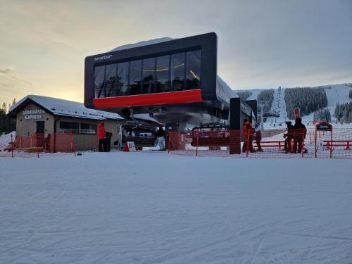 Lindvallen Ski In Söderåstorget v zimě