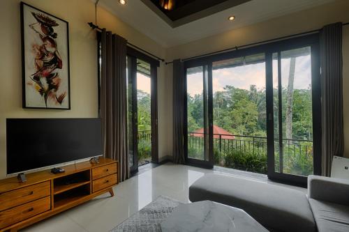 Televisyen dan/atau pusat hiburan di Kaja Villa