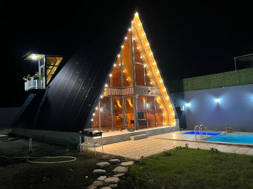 Πισίνα στο ή κοντά στο Qafqaz Prime A House