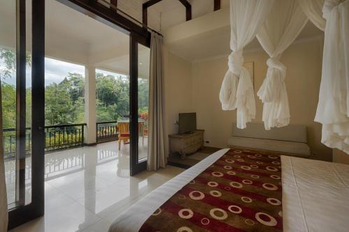 Katil atau katil-katil dalam bilik di Kaja Villa