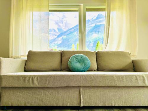 Posezení v ubytování Modern designed, luxury mountain view Apartment