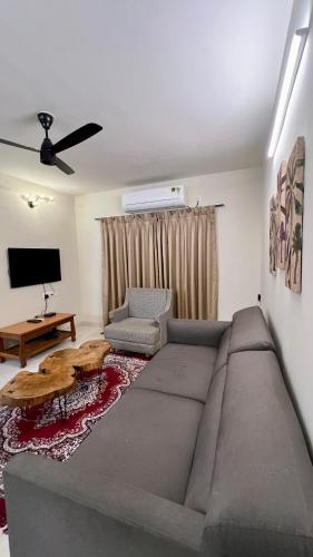 Luxury stay with amenitiesにあるシーティングエリア
