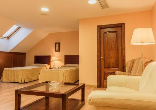 Posezení v ubytování Sercotel Guadiana