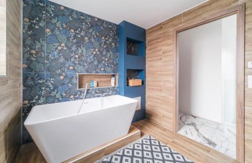 Koupelna v ubytování Villa moderne proche 2 frontières