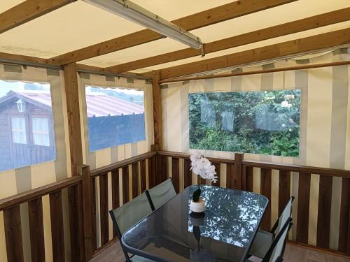 Un balcón o terraza de chezfantine