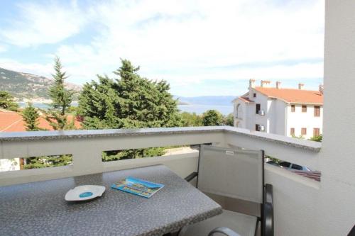 Wohnung in Baška mit Eigenem Balkon - b59644