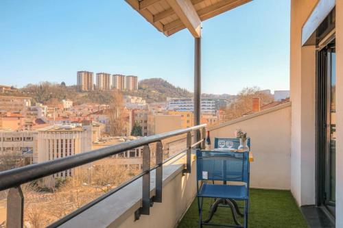 Bel appartement avec vue imprenable, Lyon-Vaise
