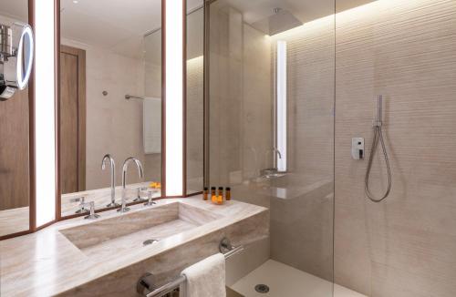 Koupelna v ubytování Hotel Princesa Plaza Madrid