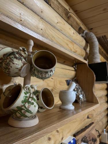 Kemudahan buat kopi dan teh di Cabana de sub Nuc