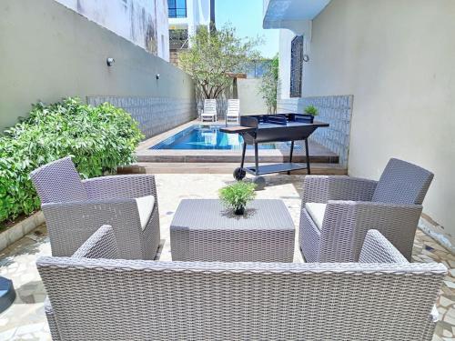 Piscina de la sau aproape de Villa Maria appartement 1 et 2