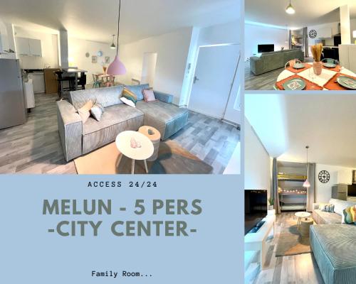 Le Grand Saint Aspais - 5 Personnes -