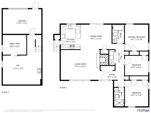 a floor plan of a house at Serenity and Fun all in one in this Cozy Pocono Cabin in Jim Thorpe