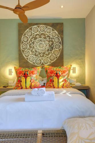 Katil atau katil-katil dalam bilik di Pearl Moon Boutique Suites