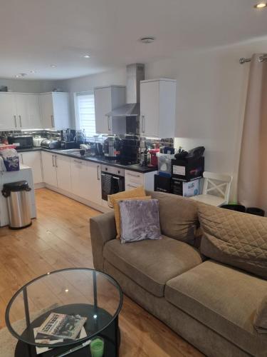 Η κουζίνα ή μικρή κουζίνα στο Splendid two bedroom flat