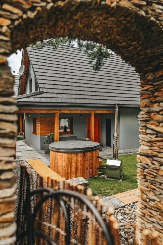 Skrzaci zakątek - domek z prywatną balią z jacuzzi