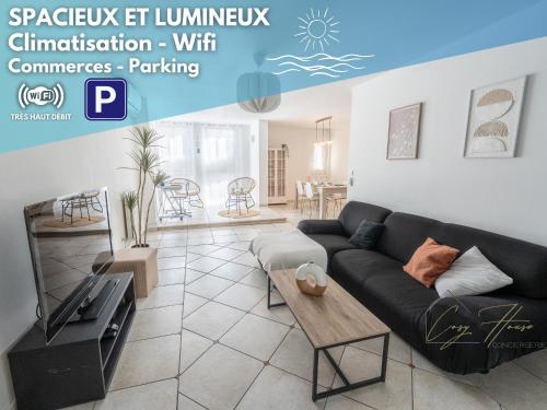 Les Salins * Appartement * Clim * Wifi * Commerces