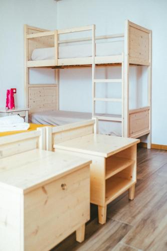 Cama o camas de una habitación en Elementa