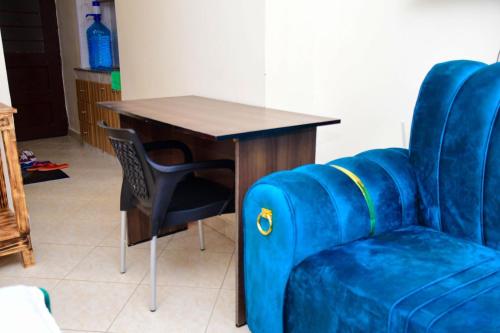 Ruang duduk di FirstChoice Homestay