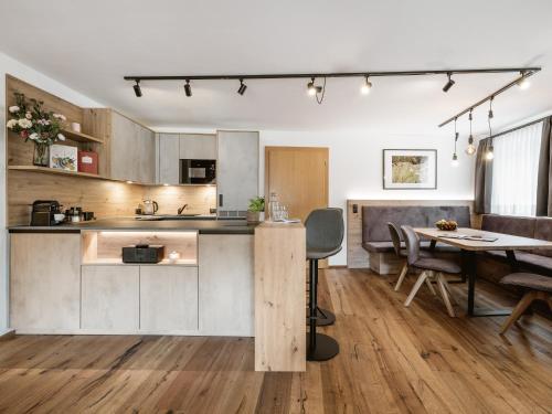 Dapur atau dapur kecil di Alpenapartments