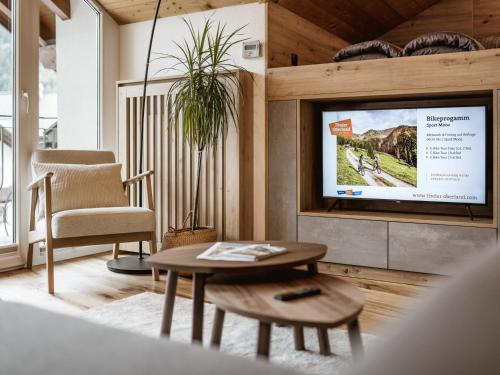 Televisyen dan/atau pusat hiburan di Alpenapartments