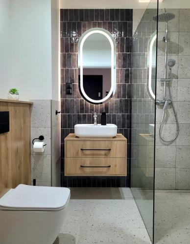 Ένα μπάνιο στο Apartamenty K17 Stare Miasto