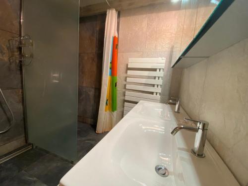 Ένα μπάνιο στο Grand duplex avec 3 chambres à deux pas de Saint-Lary