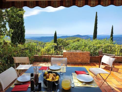 Paisaje cerca de esta villa