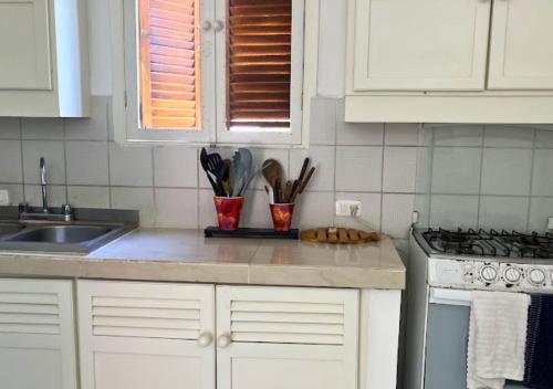 Kuchyň nebo kuchyňský kout v ubytování Hermosa Casa de 3 pisos