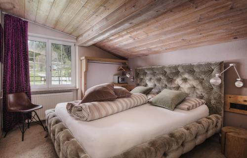Cama o camas de una habitación en Alpendomizil Zugspitze