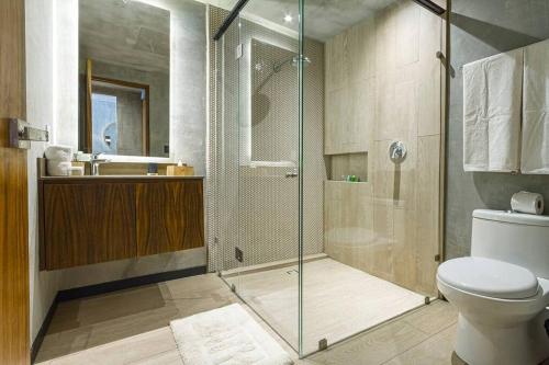 Ένα μπάνιο στο Departamento Tuuk en Tulum