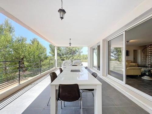 Villa climatisée avec terrasse, parking et WiFi - Animaux admis à La Cadière-d'Azur - FR-1-770-38